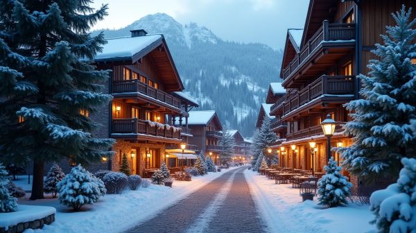 Vivez l'immobilier à Méribel : chalets et appartements de prestige